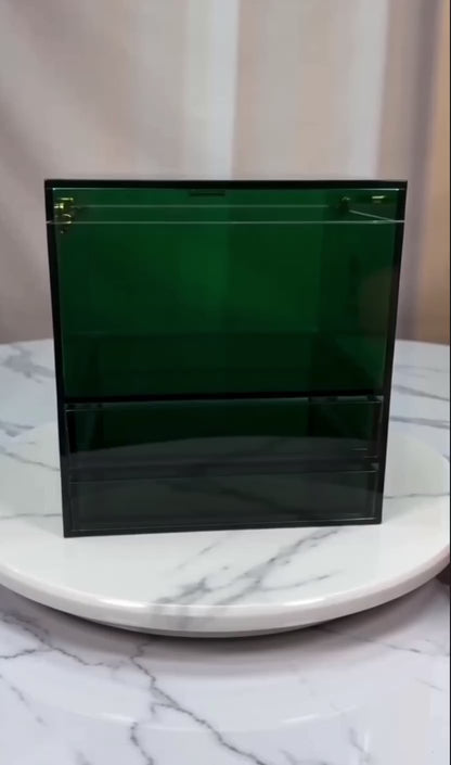 Elvhynic Emerald Acryl Make-up Organizer